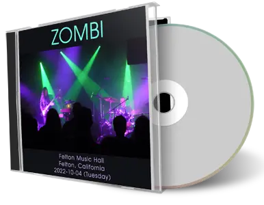 Artwork Cover of Zombi 2022-10-04 CD Felton Audience