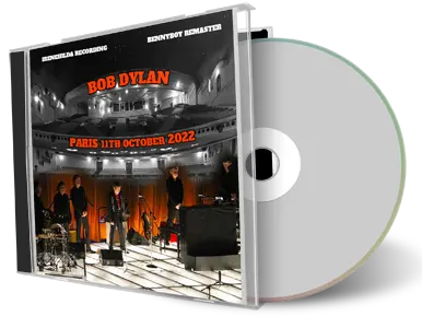 Artwork Cover of Bob Dylan 2022-10-11 CD Paris Audience