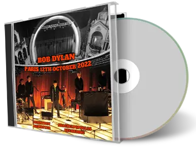 Artwork Cover of Bob Dylan 2022-10-12 CD Paris Audience