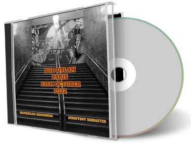 Artwork Cover of Bob Dylan 2022-10-13 CD Paris Audience
