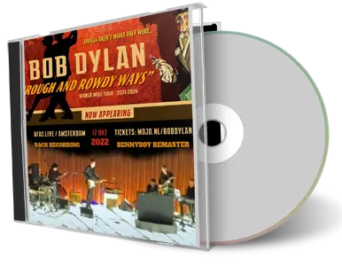 Artwork Cover of Bob Dylan 2022-10-17 CD Amsterdam Audience