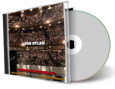 Artwork Cover of Bob Dylan 2022-10-24 CD London Audience