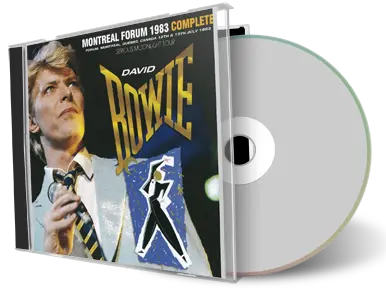 Artwork Cover of David Bowie Compilation CD Montreal 1983 Soundboard