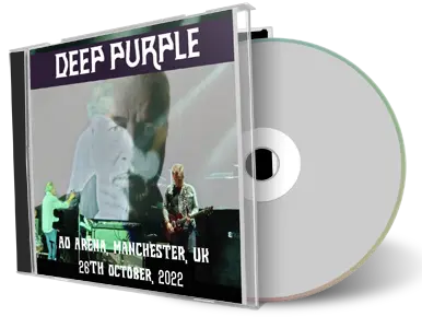 Artwork Cover of Deep Purple 2022-10-26 CD Manchester Audience