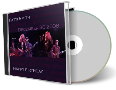 Artwork Cover of Patti Smith 2008-12-30 CD New York City Audience