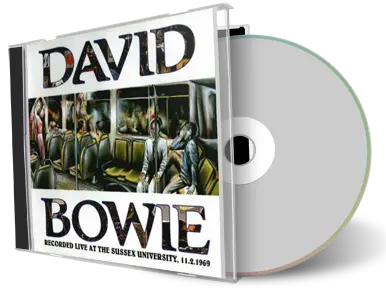 Artwork Cover of David Bowie 1969-02-11 CD Sussex Audience