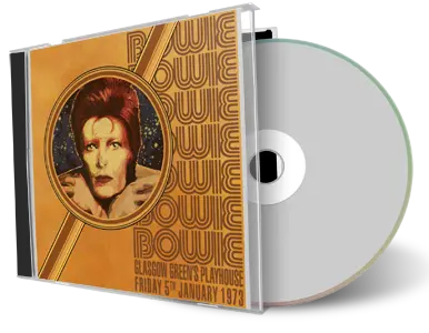 Artwork Cover of David Bowie 1973-01-05 CD Glasgow Audience