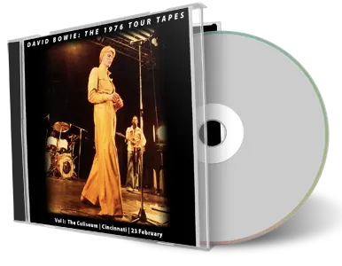 Artwork Cover of David Bowie 1976-02-23 CD Cincinnati Audience