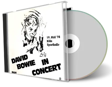 Artwork Cover of David Bowie 1978-05-19 CD Cologne Audience