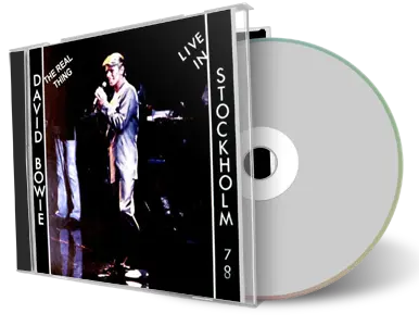 Artwork Cover of David Bowie 1978-06-02 CD Stockholm Audience