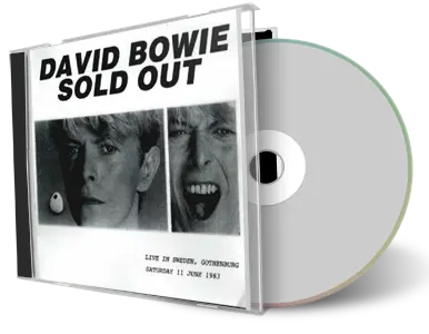 Artwork Cover of David Bowie 1983-06-11 CD Gothenburg Audience