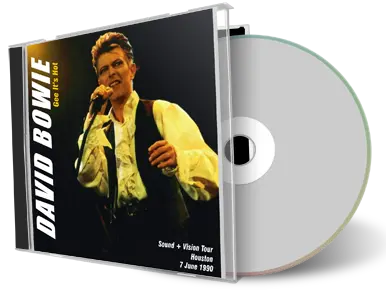 Artwork Cover of David Bowie 1990-06-07 CD Houston Audience