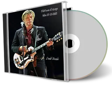 Artwork Cover of David Bowie 2003-10-23 CD Filaforum Di Assago Lombardy Audience