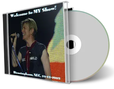 Artwork Cover of David Bowie 2003-11-19 CD Birmingham Audience