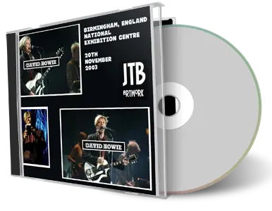 Artwork Cover of David Bowie 2003-11-20 CD Birmingham Audience