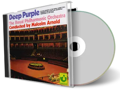 Artwork Cover of Deep Purple 1969-09-24 CD Royal Albert Hall Soundboard