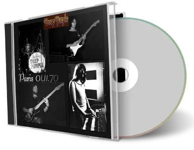 Artwork Cover of Deep Purple 1970-11-01 CD Paris Audience