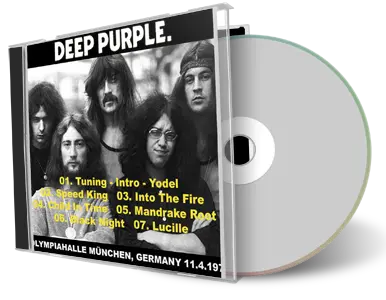 Artwork Cover of Deep Purple 1971-04-11 CD Munich Audience