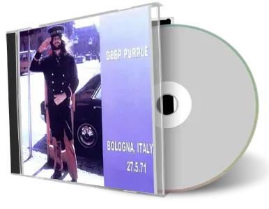 Artwork Cover of Deep Purple 1971-05-27 CD Bologna Audience