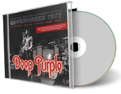Artwork Cover of Deep Purple 1972-03-01 CD Copenhagen Soundboard