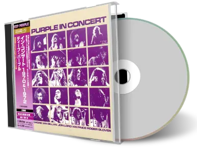 Artwork Cover of Deep Purple 1972-03-09 CD Bbc Studios Soundboard