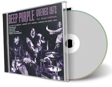 Artwork Cover of Deep Purple 1972-04-06 CD Quebec City Audience