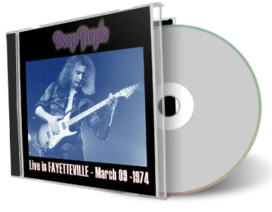 Artwork Cover of Deep Purple 1974-03-09 CD Fayetteville Soundboard