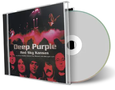 Artwork Cover of Deep Purple 1974-08-28 CD Kansas City Audience