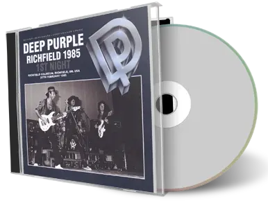 Artwork Cover of Deep Purple 1985-02-20 CD Richfield Audience