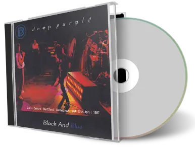 Artwork Cover of Deep Purple 1987-04-17 CD Hartford Audience