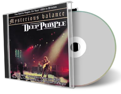 Artwork Cover of Deep Purple 1993-11-08 CD London Audience