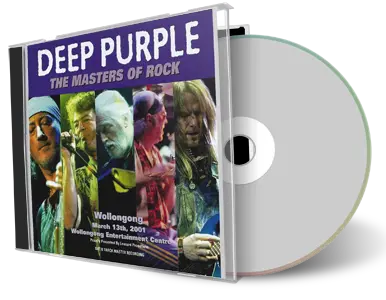 Artwork Cover of Deep Purple 2001-03-13 CD Wollongong Soundboard