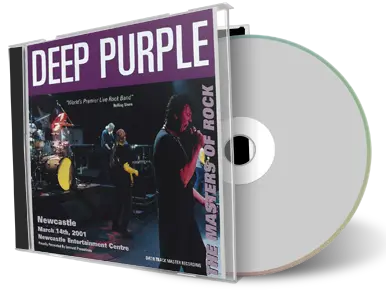 Artwork Cover of Deep Purple 2001-03-14 CD Newcastle Soundboard