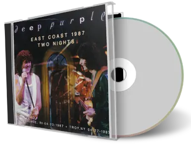 Artwork Cover of Deep Purple Compilation CD East Coast 1987 Two Nights Audience