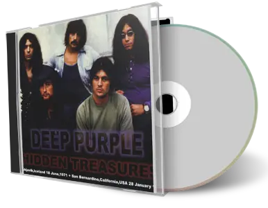 Artwork Cover of Deep Purple Compilation CD Hidden Treasures 1971 1972 Audience