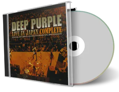 Artwork Cover of Deep Purple Compilation CD In Japan Complete 1972 Audience