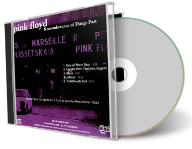 Artwork Cover of Pink Floyd 1973-02-04 CD Paris Audience