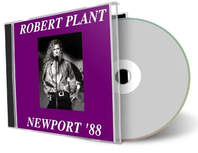 Artwork Cover of Robert Plant 1988-03-16 CD Newport Audience
