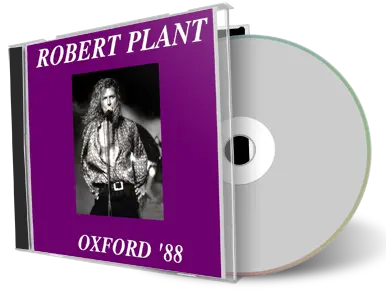 Artwork Cover of Robert Plant 1988-04-03 CD Oxford Audience