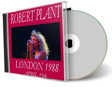 Artwork Cover of Robert Plant 1988-04-15 CD London Audience