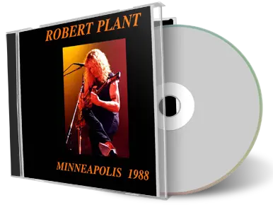 Artwork Cover of Robert Plant 1988-05-31 CD Bloomington Audience