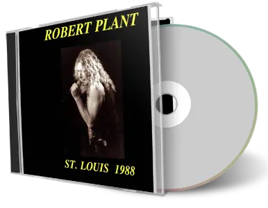 Artwork Cover of Robert Plant 1988-06-04 CD St Louis Audience
