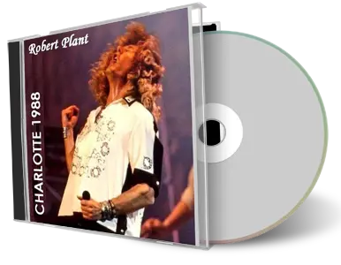 Artwork Cover of Robert Plant 1988-07-17 CD Charlotte Audience