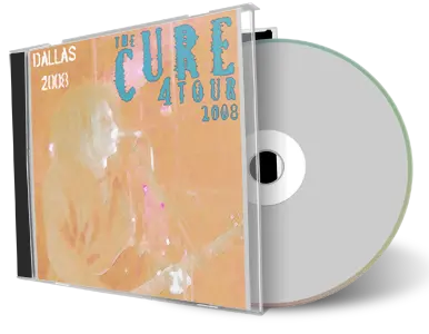Artwork Cover of The Cure 2008-06-06 CD Dallas Audience