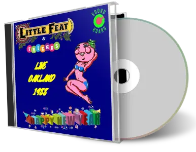 Artwork Cover of Little Feat 1988-12-31 CD Oakland Soundboard