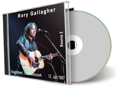 Artwork Cover of Rory Gallagher 1987-07-12 CD Deggendorf Audience