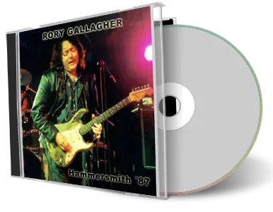 Artwork Cover of Rory Gallagher 1987-10-16 CD London Audience