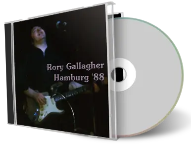 Artwork Cover of Rory Gallagher 1988-08-23 CD Hamburg Audience