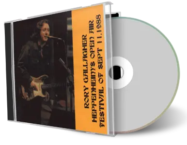 Artwork Cover of Rory Gallagher 1988-09-11 CD Heppenheim Audience