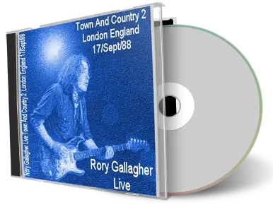 Artwork Cover of Rory Gallagher 1988-09-17 CD London Audience